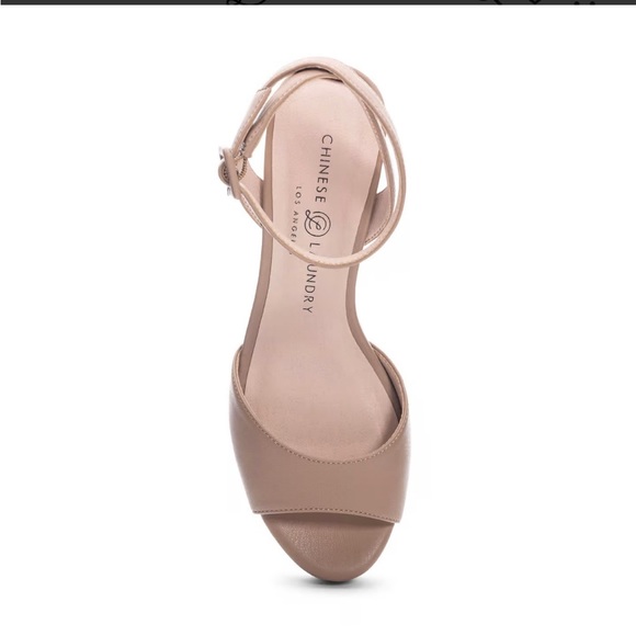 chinese laundry 9 1/2 new in box theresa smooth heels sandals - Picture 5 of 10